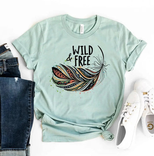 Wild and Free T-shirt - cozy desires